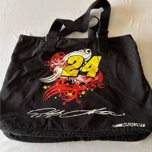 Nascar Jeff Gordon #24 Black Tote Bag
